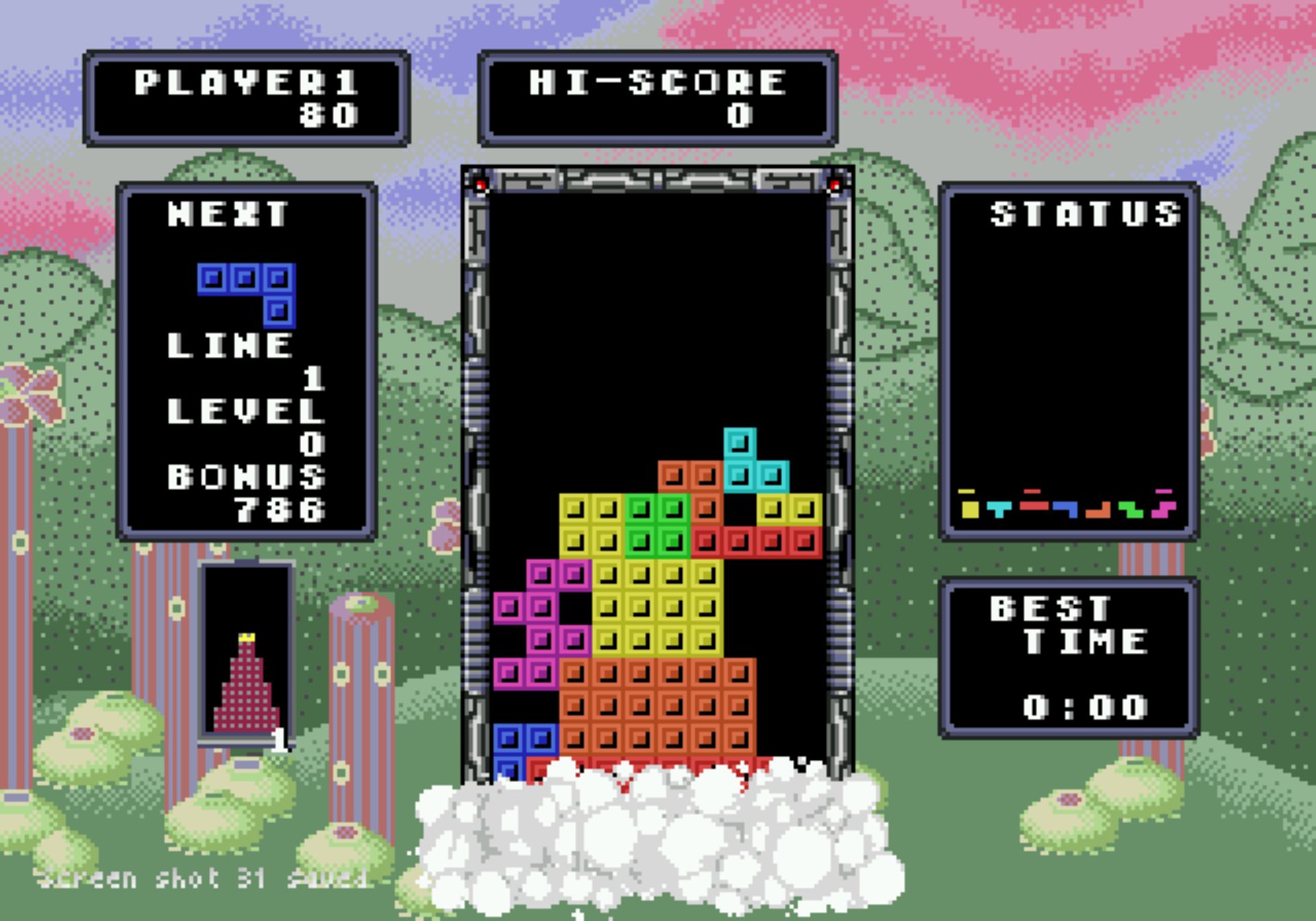 世嘉俄罗斯方块／闪光点MD游戏截图第6张