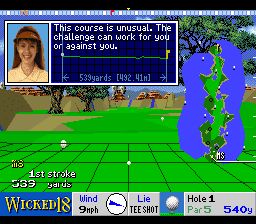 魔鬼球场高尔夫SFC游戏截图第4张