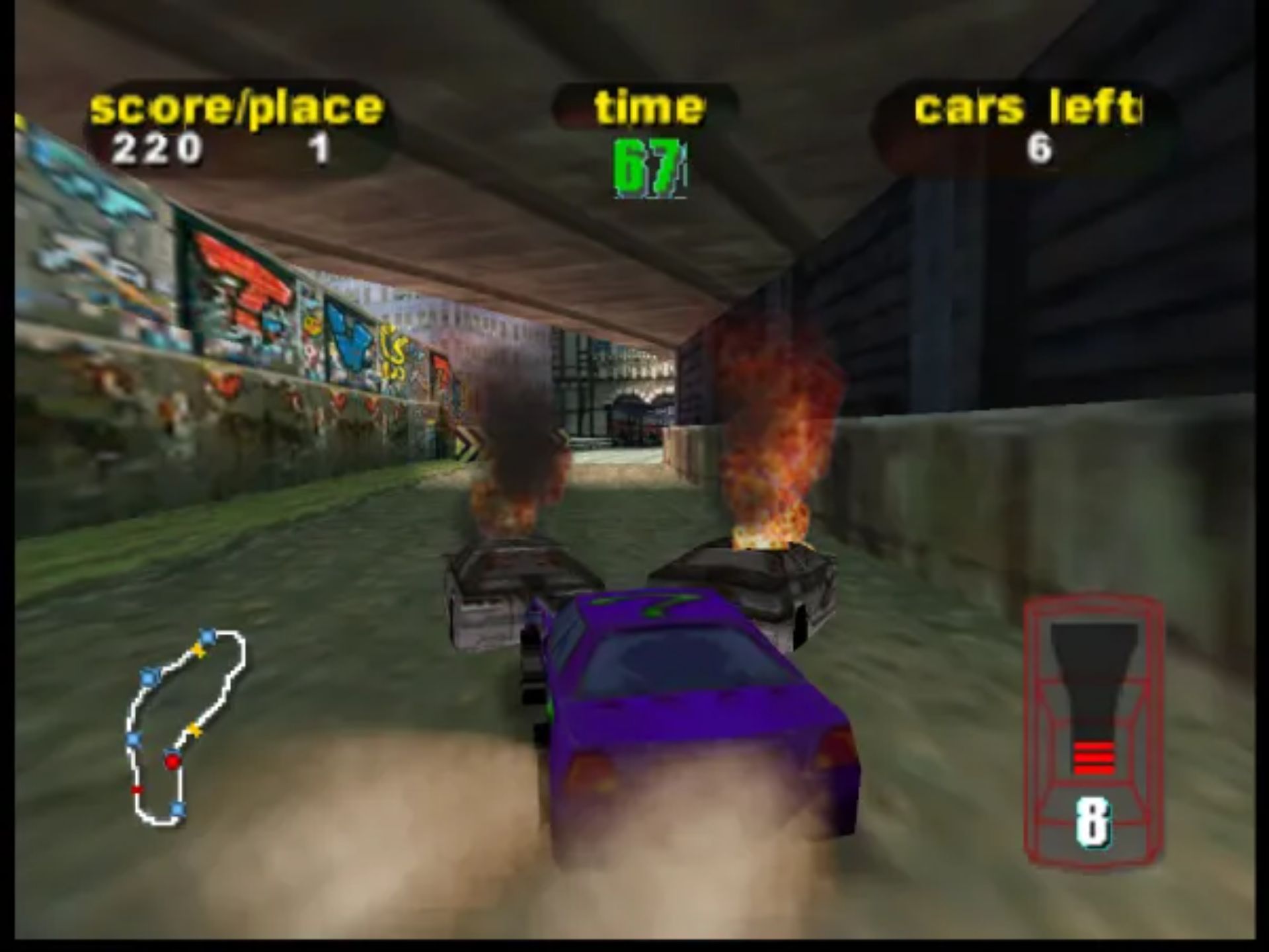 德比破坏赛车64N64游戏截图第18张