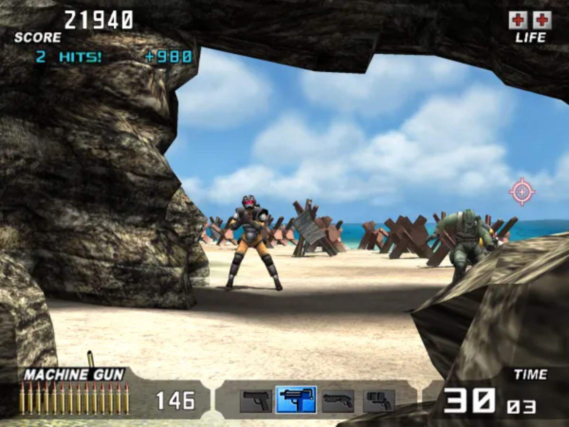 化解危机3／时空枪手3PS2游戏截图第12张