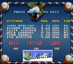 卡尔棒球SFC游戏截图第8张