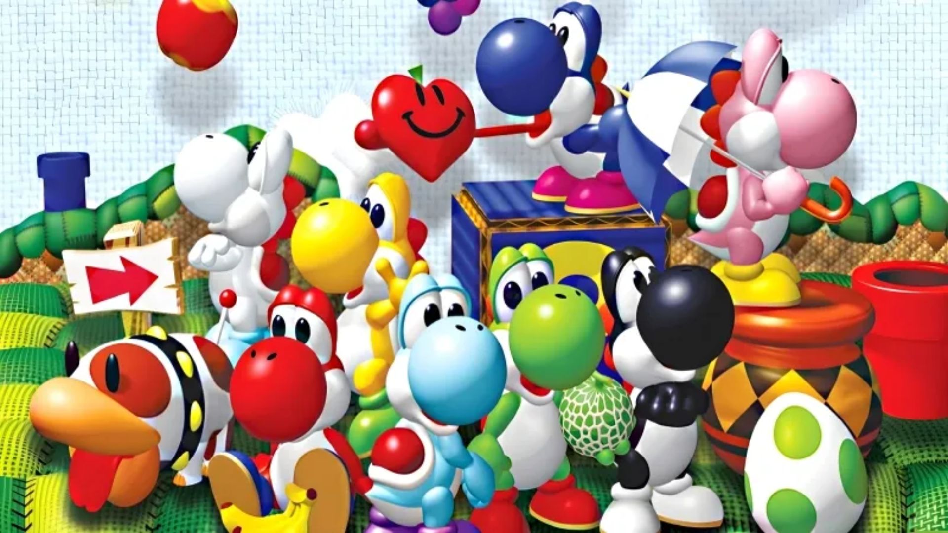 耀西的故事N64游戏截图第4张