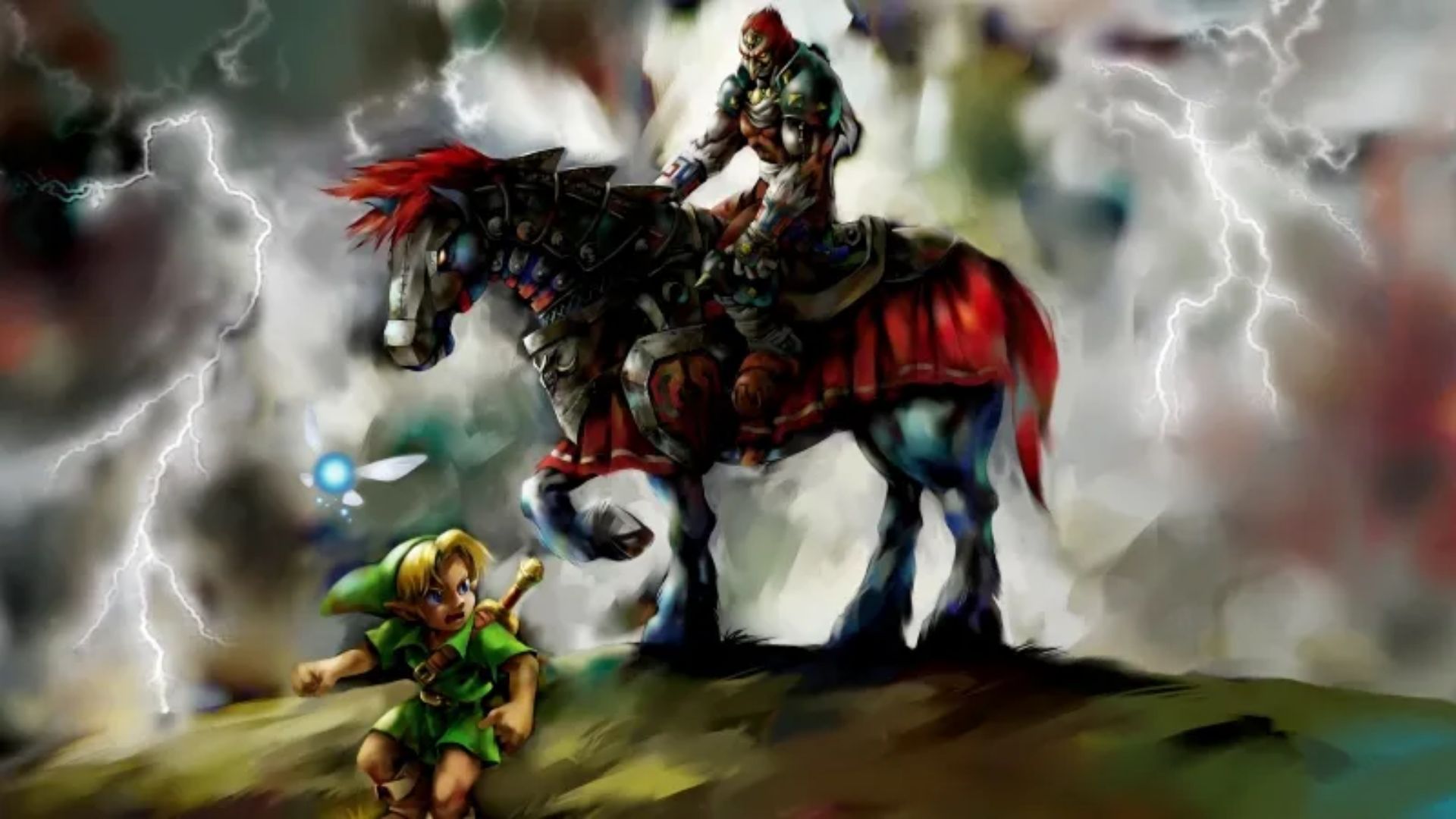 塞尔达传说：时之笛N64游戏截图第4张