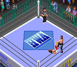 超级热血摔角世界3SFC游戏截图第14张