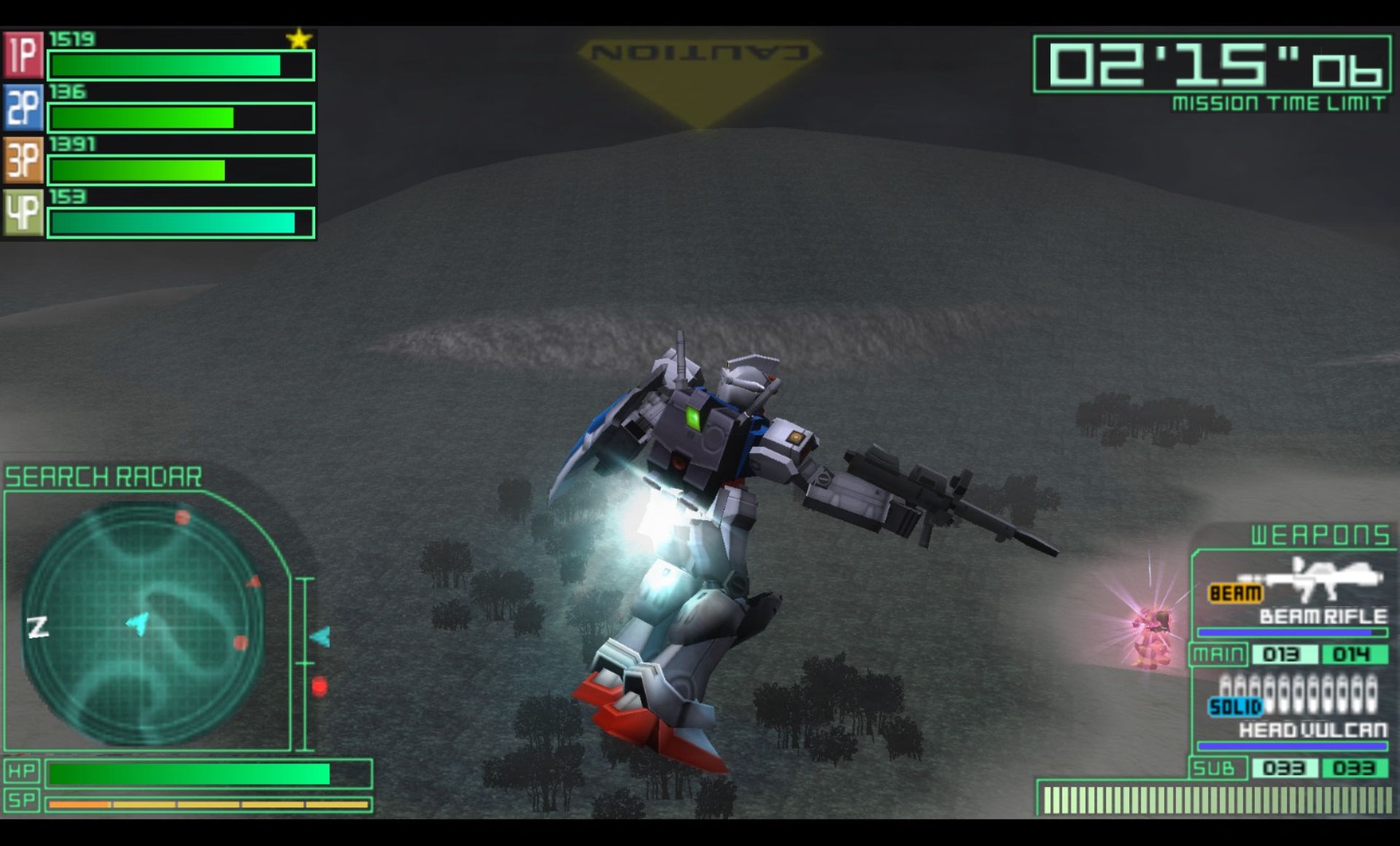 高达：战斗宇宙PSP游戏截图第13张