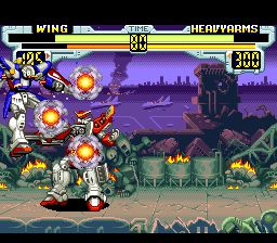 新机动战记高达W：无尽的决斗SFC游戏截图第21张