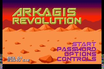 阿卡吉斯革命MD游戏截图第5张