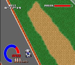 回旋环绕赛车SFC游戏截图第4张