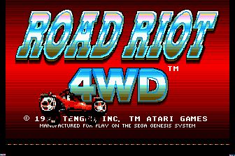 疯狂四驱车MD游戏截图第1张