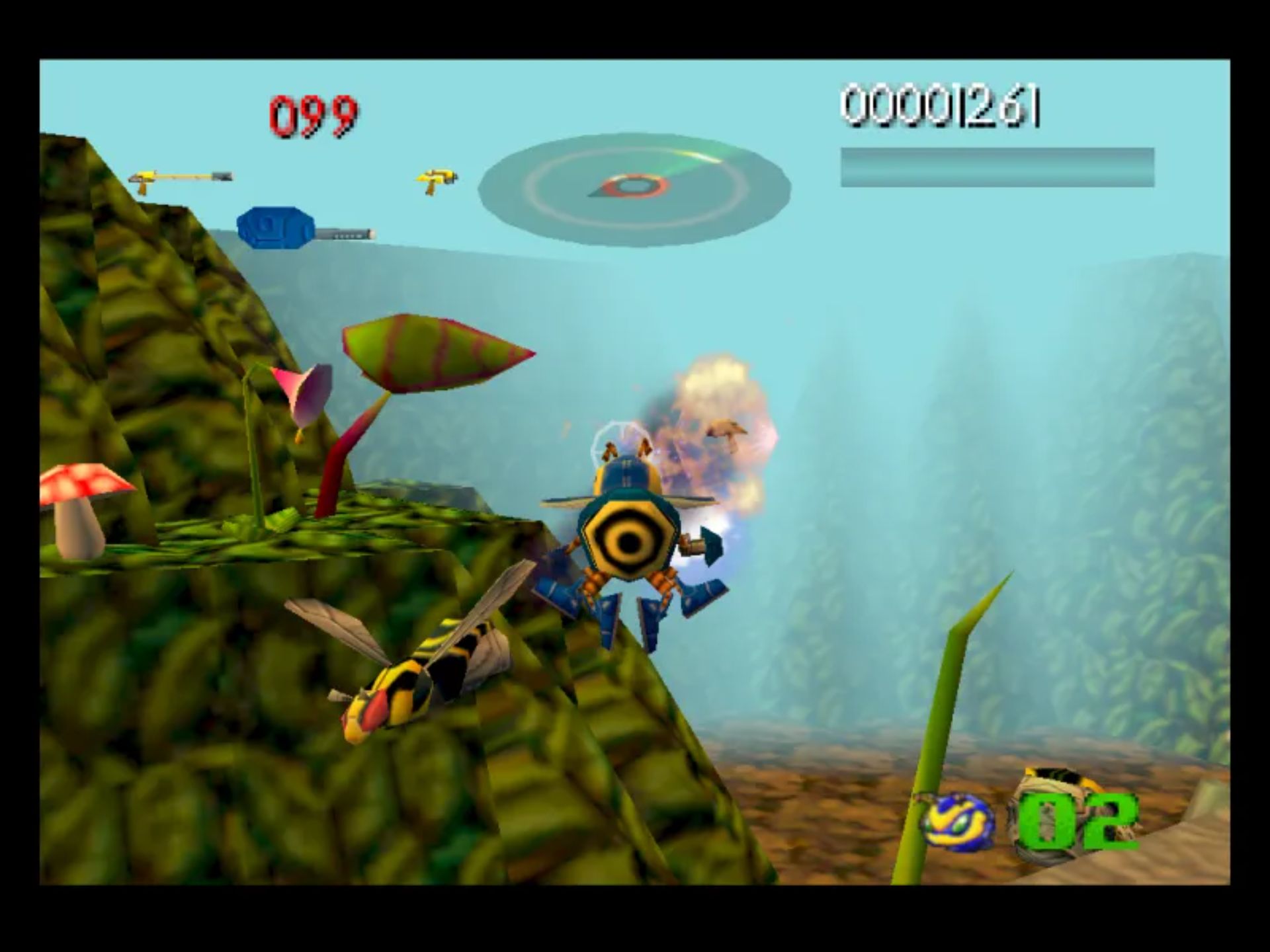 巴克大黄蜂N64游戏截图第14张