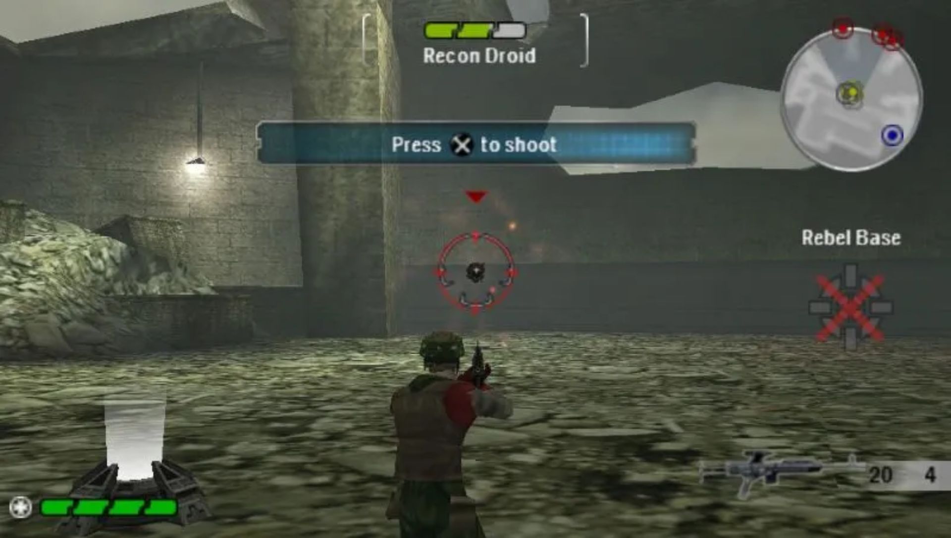 星球大战：前线（叛变的军团）PSP游戏截图第4张