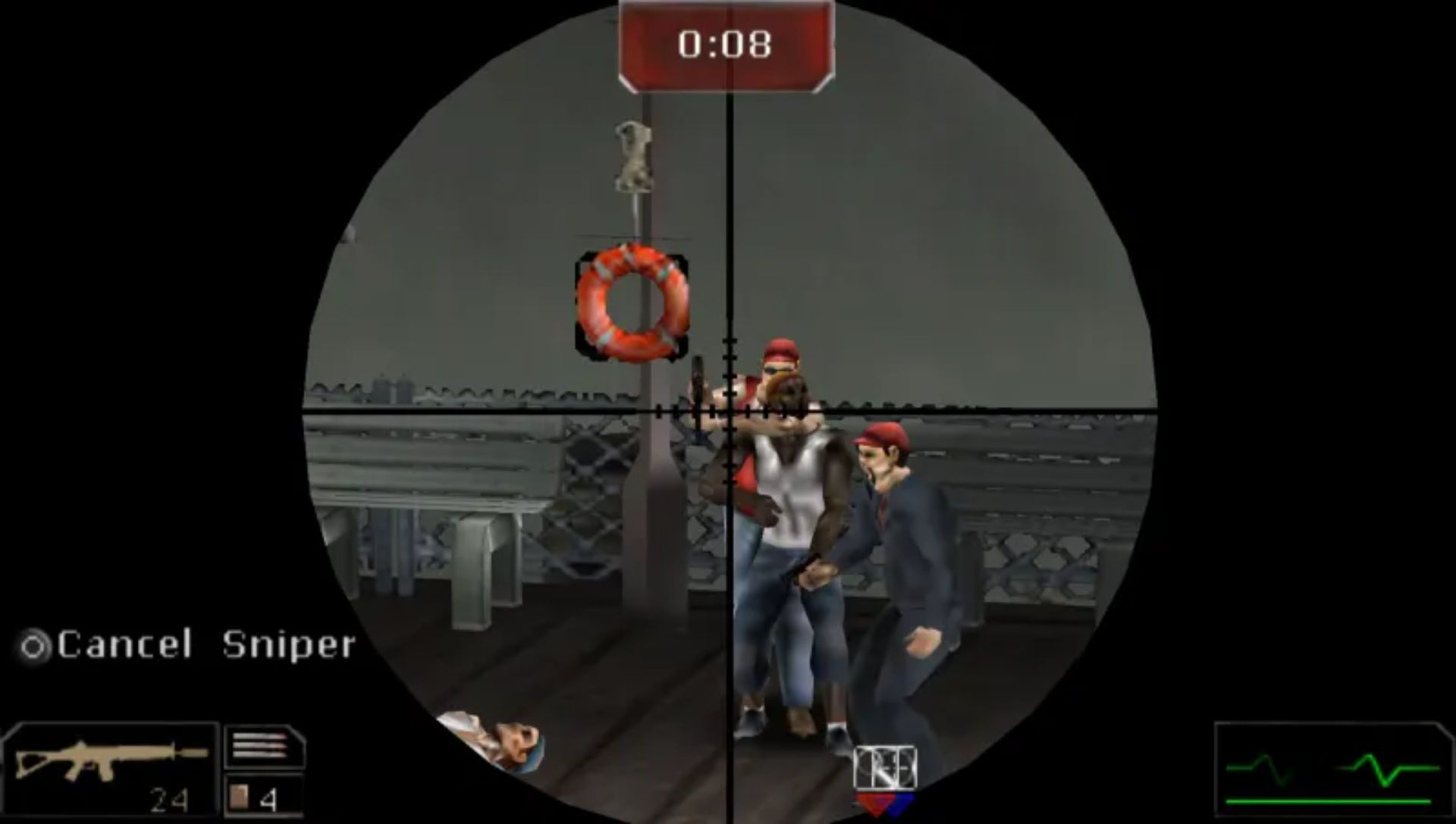 特警精英：自由目标PSP游戏截图第19张