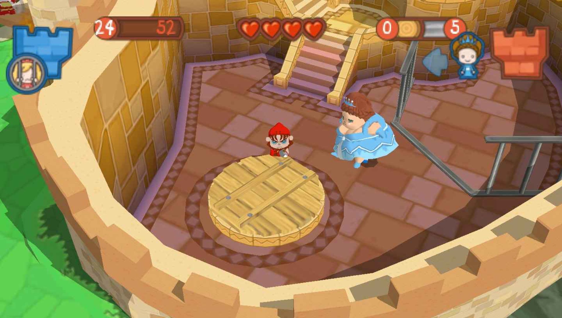 肥肥公主大救援：蛋糕成堆PSP游戏截图第10张