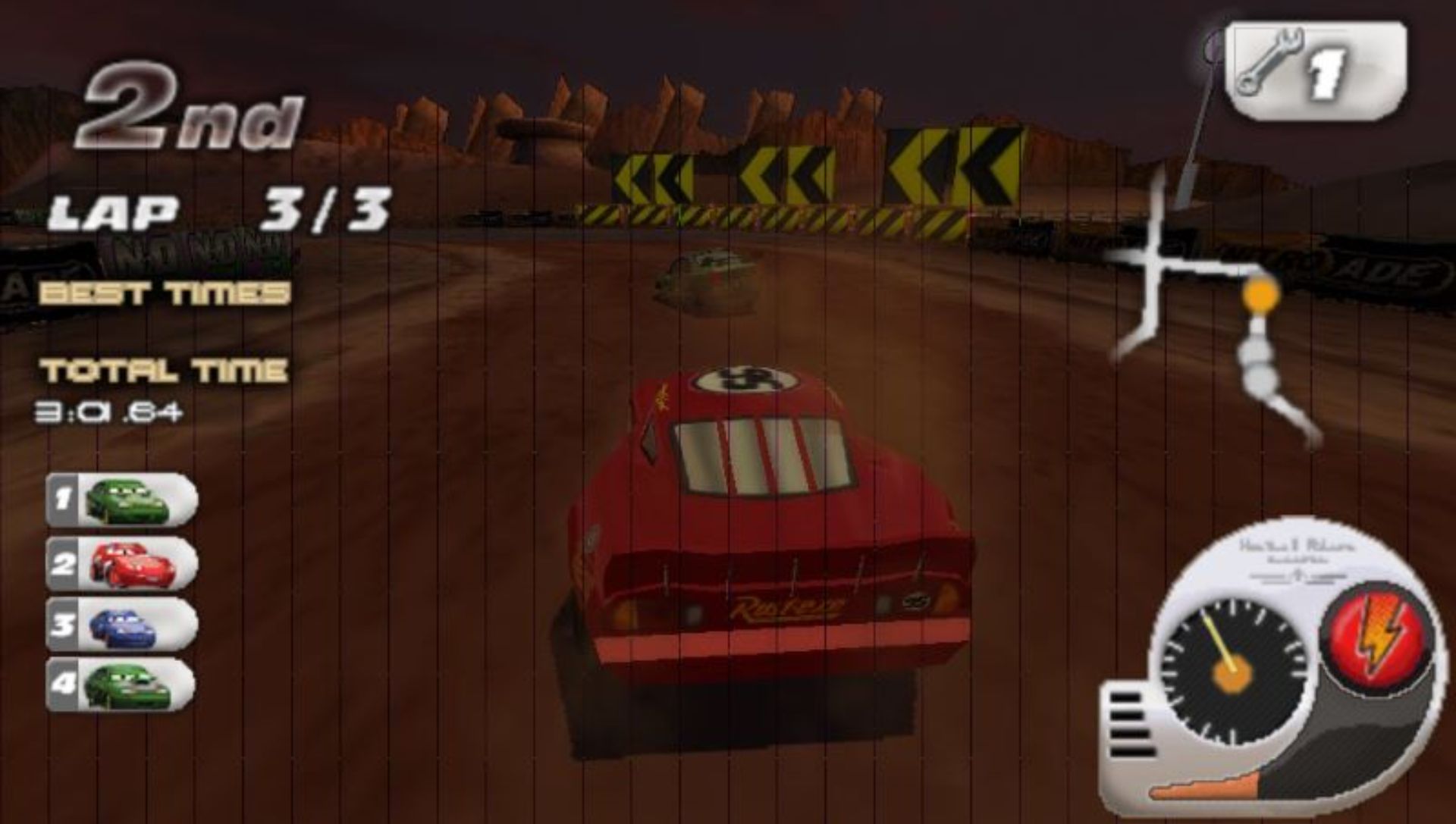 汽车总动员：竞速PSP游戏截图第11张