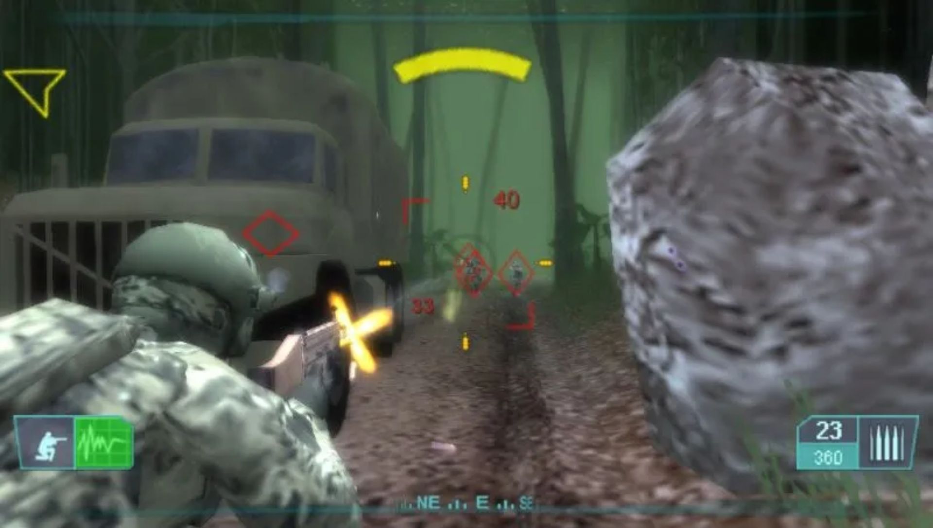 幽灵行动：尖峰战士2PSP游戏截图第6张