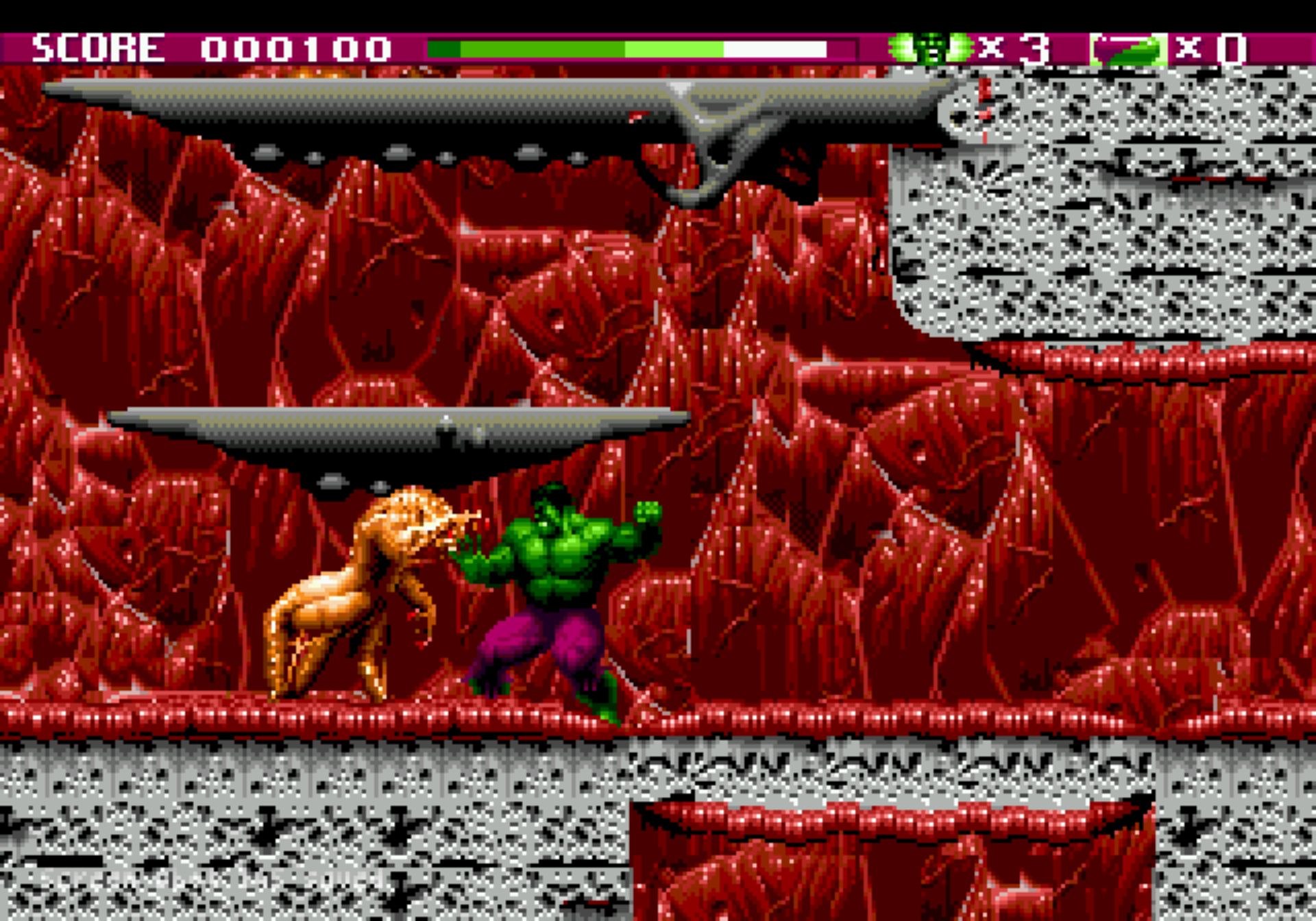 绿巨人／无敌浩克MD游戏截图第12张