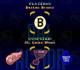 NHL史丹利杯冰球赛SFC游戏截图第7张