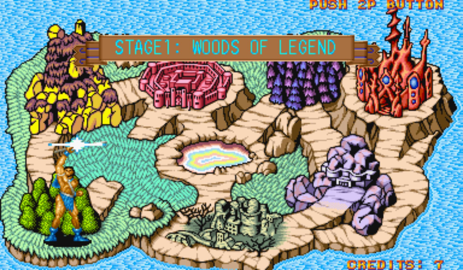 龙之谜题／龙之问答街机游戏截图第9张