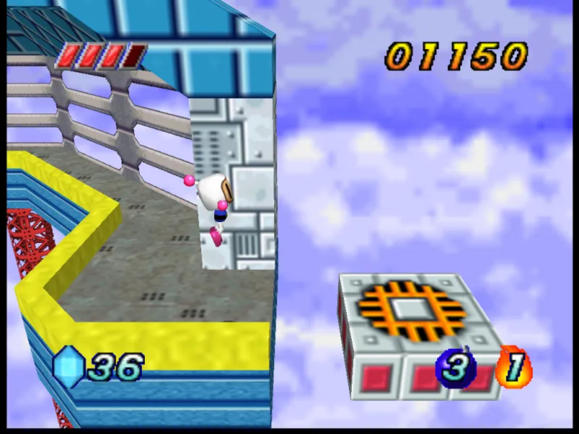 炸弹人英雄N64游戏截图第18张