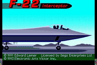 F-22拦截者MD游戏截图第3张