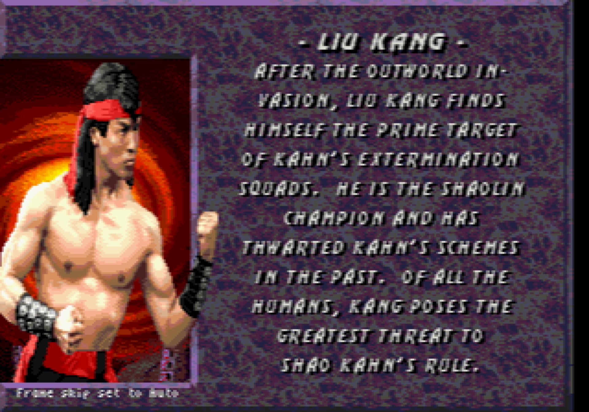 真人快打3MD游戏截图第3张