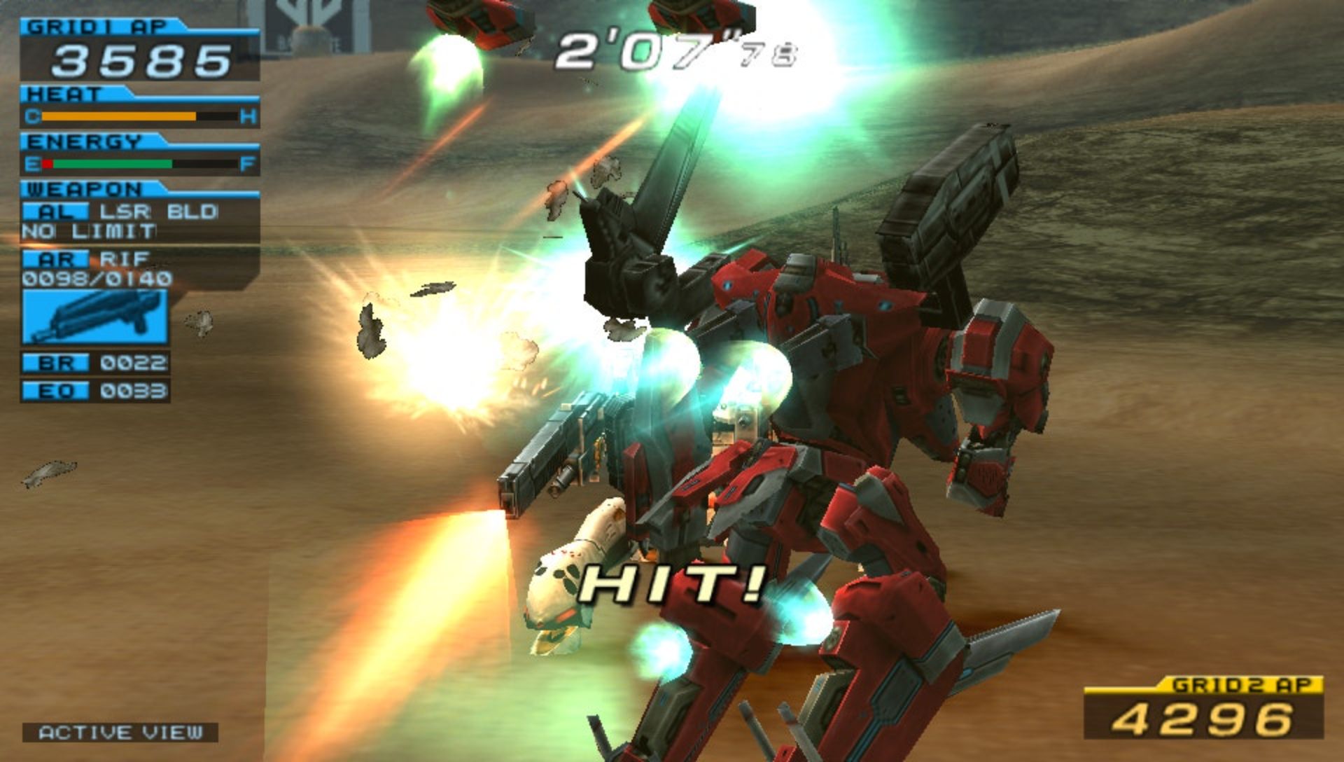 装甲核心：方程式前线PSP游戏截图第10张