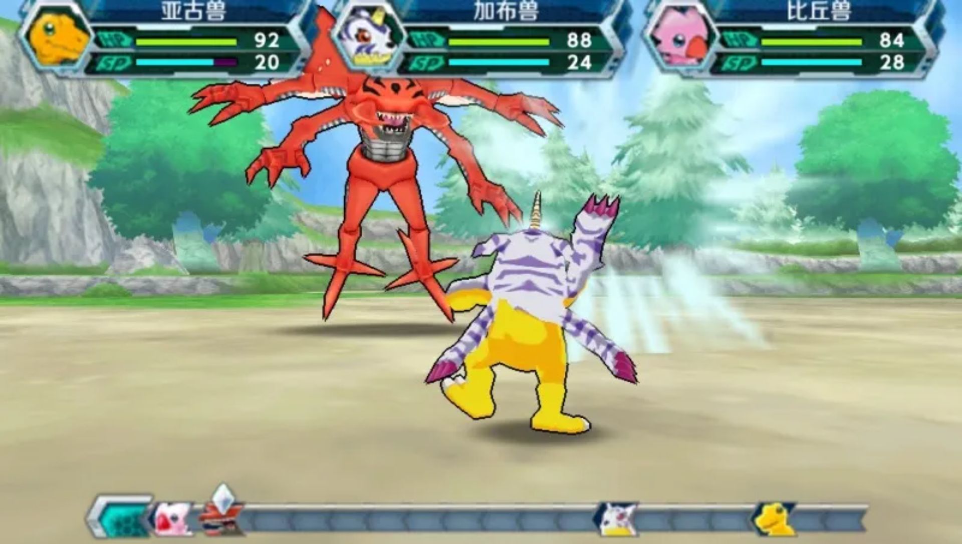 数码宝贝大冒险PSP游戏截图第8张