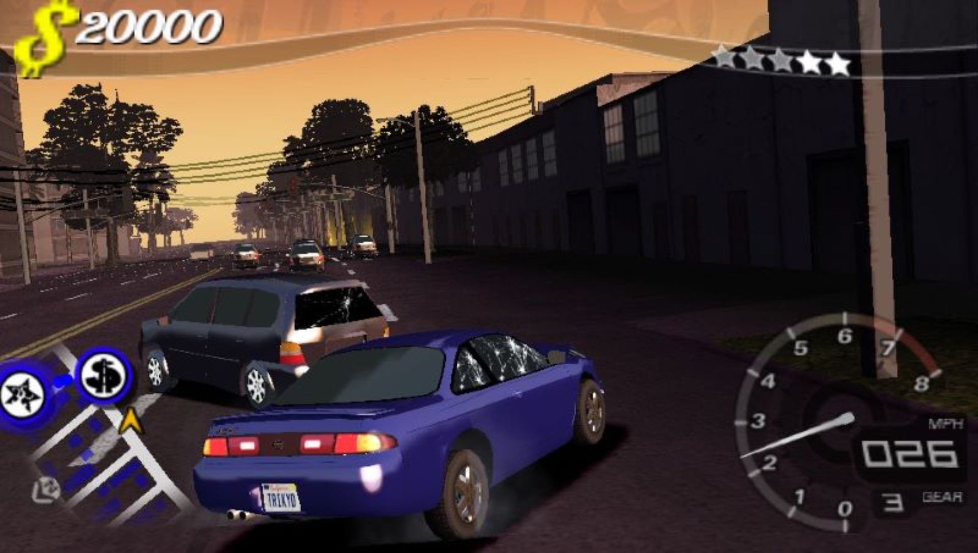 洛城飙车PSP游戏截图第5张