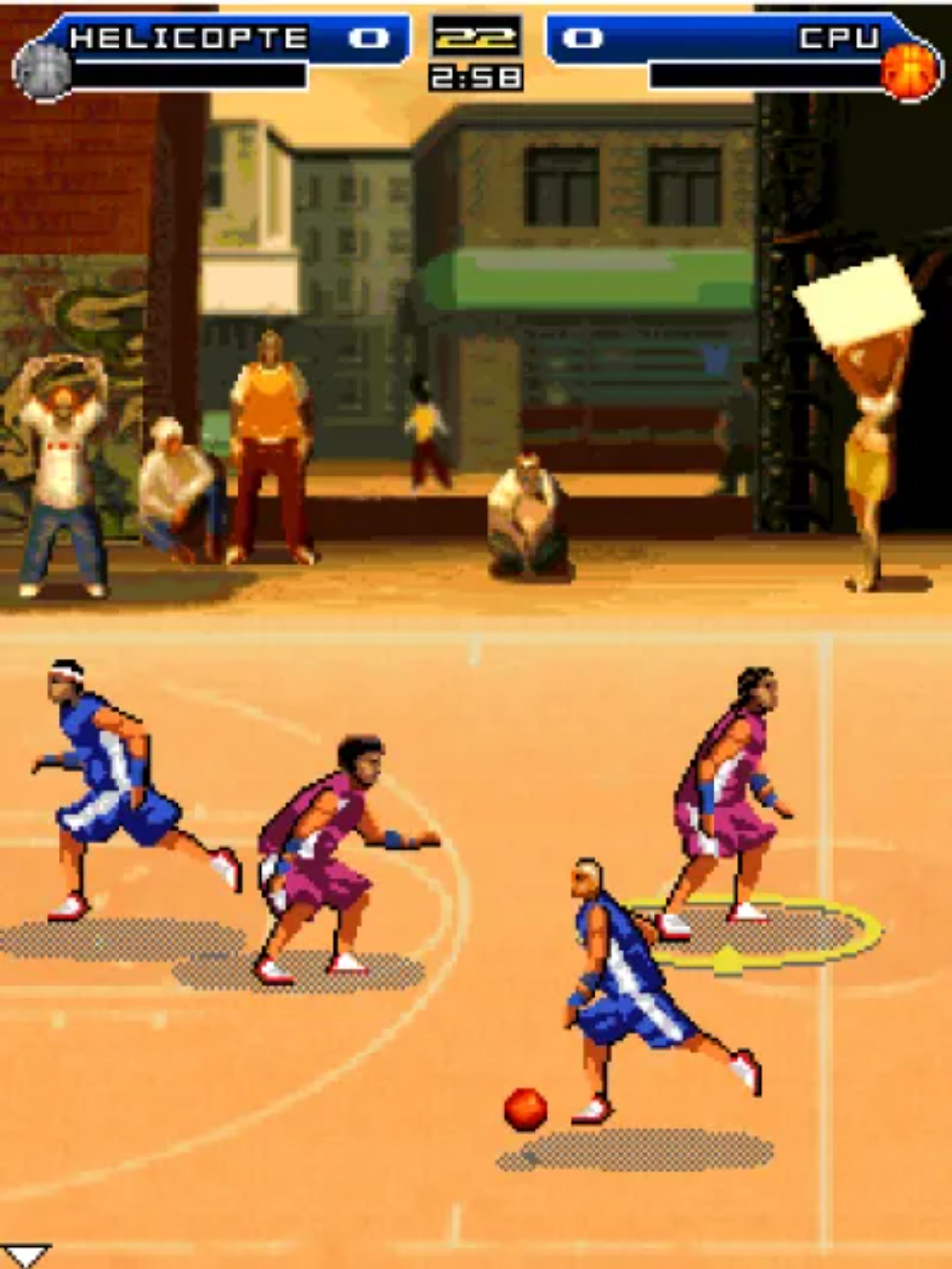 全明星周末：极限扣篮Java游戏截图第5张