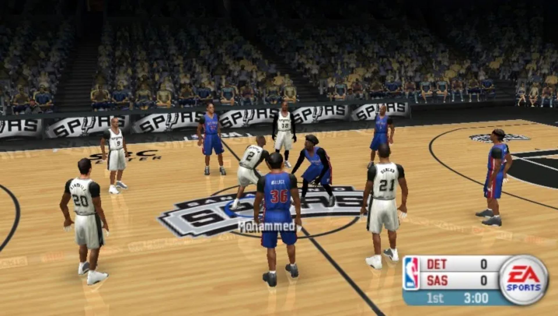 NBA实况06PSP游戏截图第6张