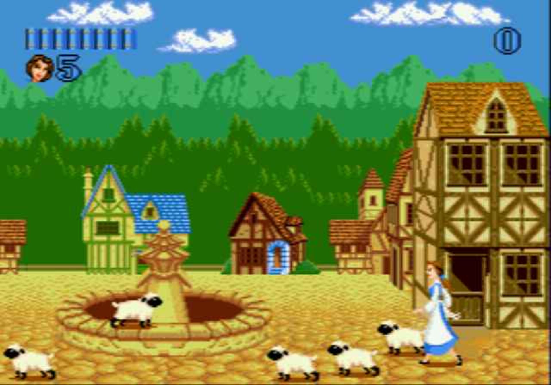 美女与野兽：贝莉之章MD游戏截图第4张