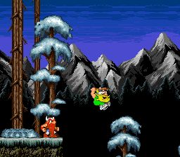 失落的维京人：维京人大冒险SFC游戏截图第4张