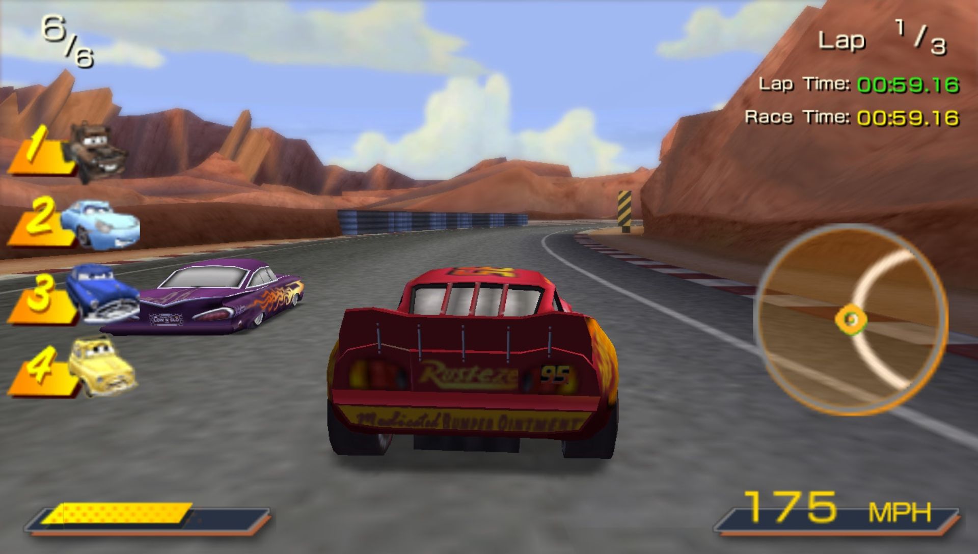 汽车总动员1PSP游戏截图第7张