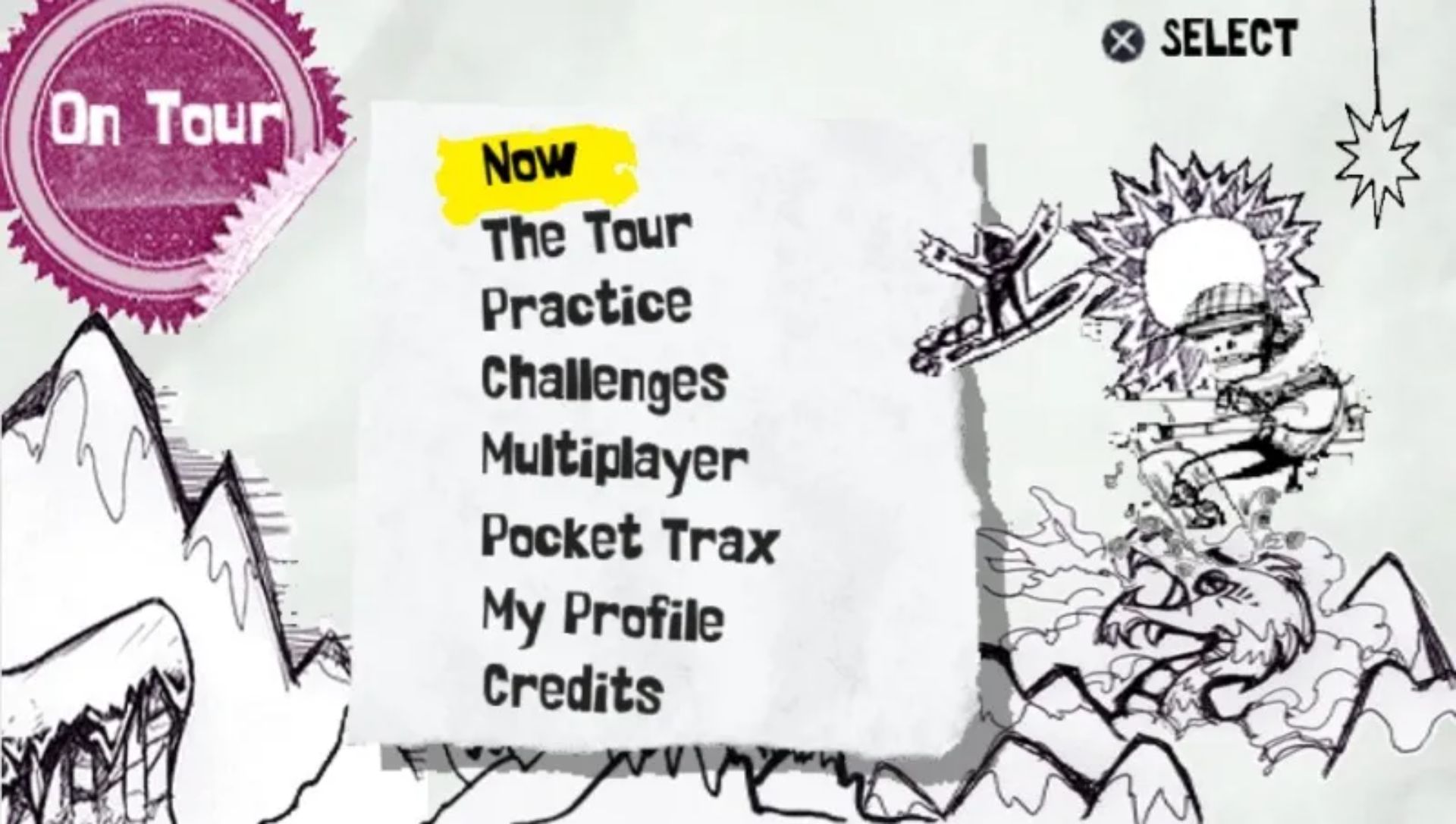 极限滑雪PSP游戏截图第2张