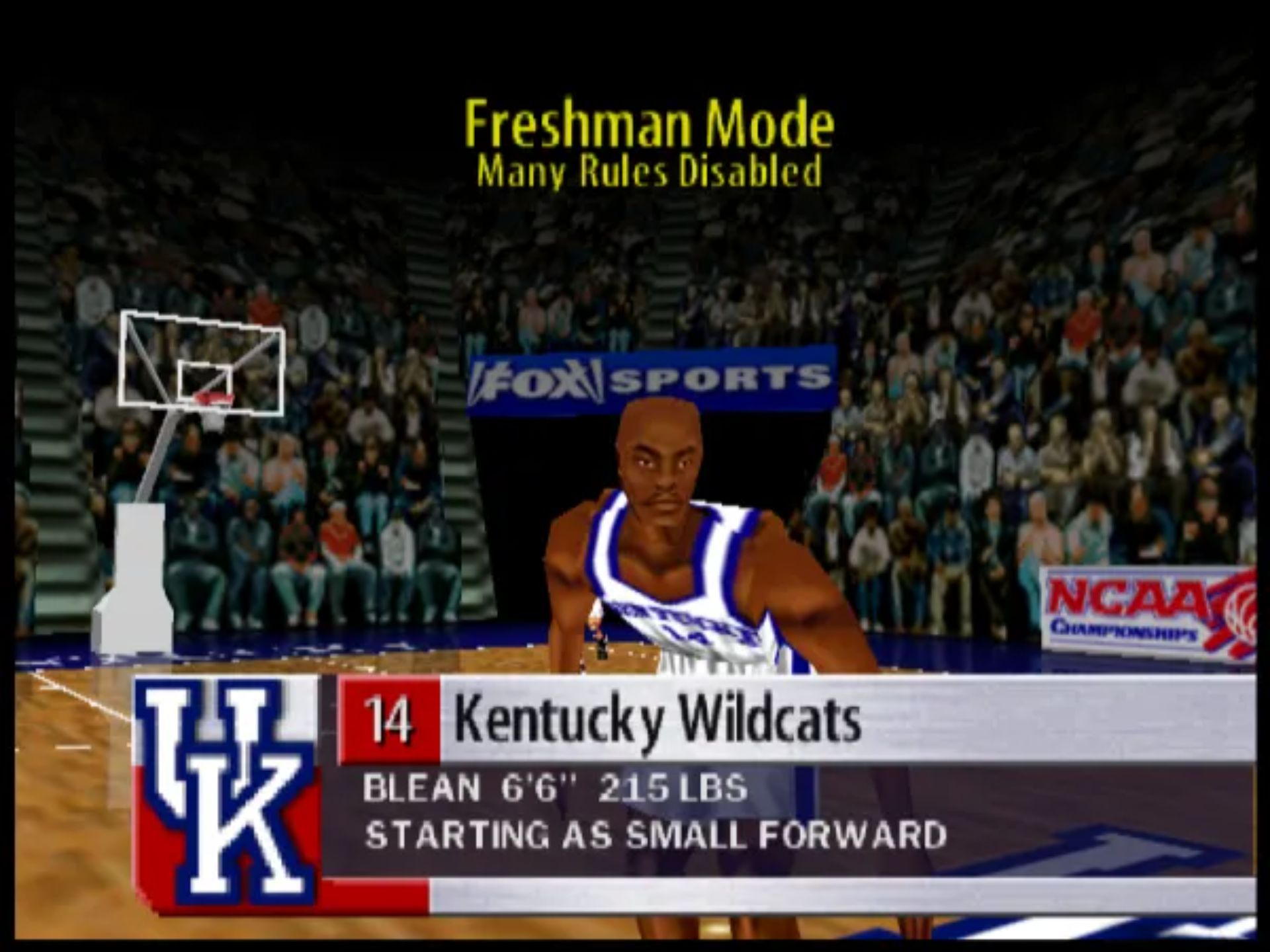 福克斯篮球99N64游戏截图第5张