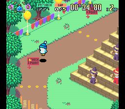 可爱动物大竞赛／迷糊蛋大赛跑SFC游戏截图第6张