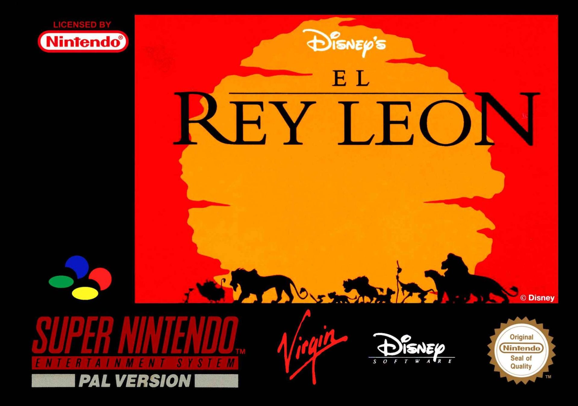 狮子王SFC游戏截图第1张