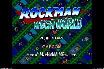 洛克人：终极世界MD游戏截图第3张