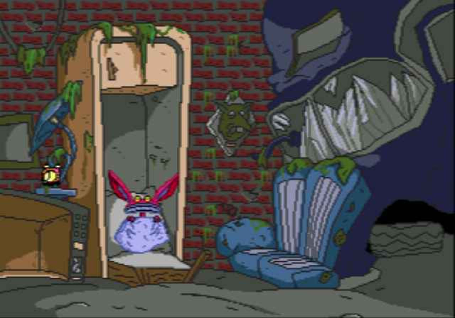 怪物三人行／啊！有怪兽MD游戏截图第5张