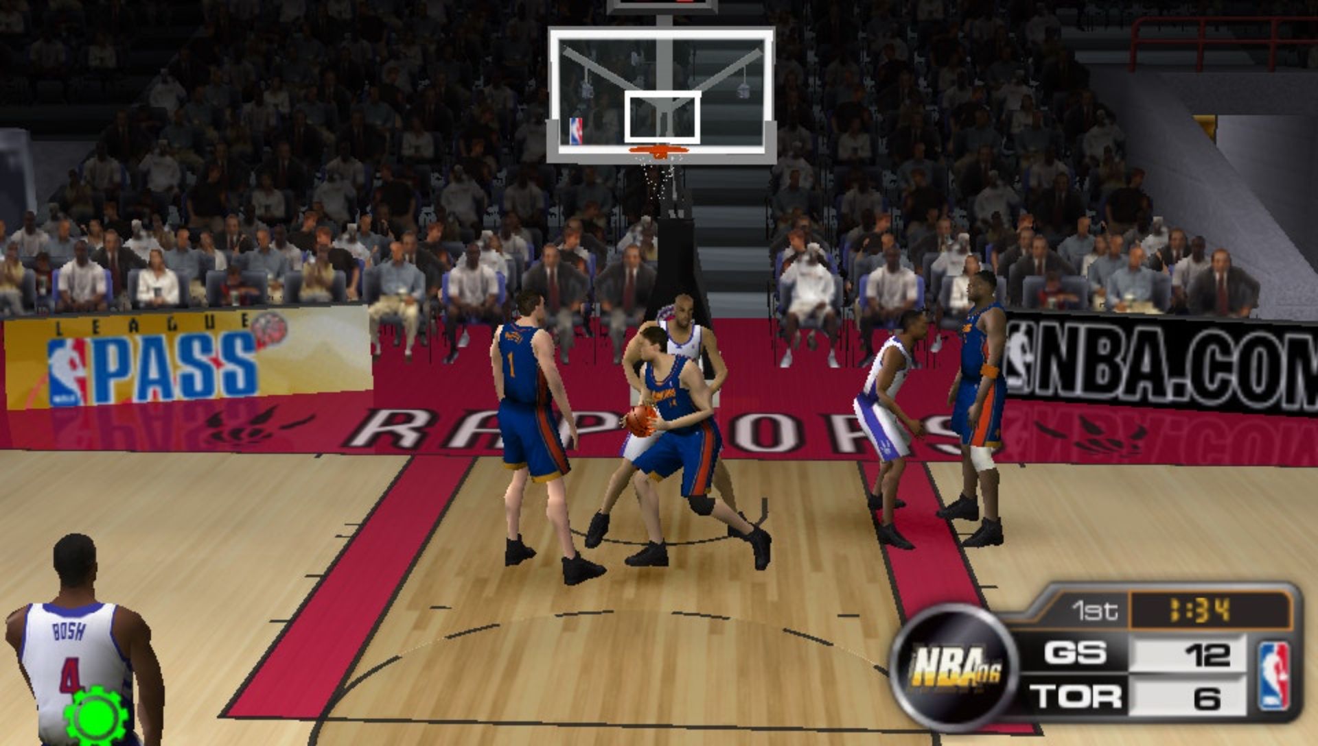 美国职业篮球联赛06PSP游戏截图第13张