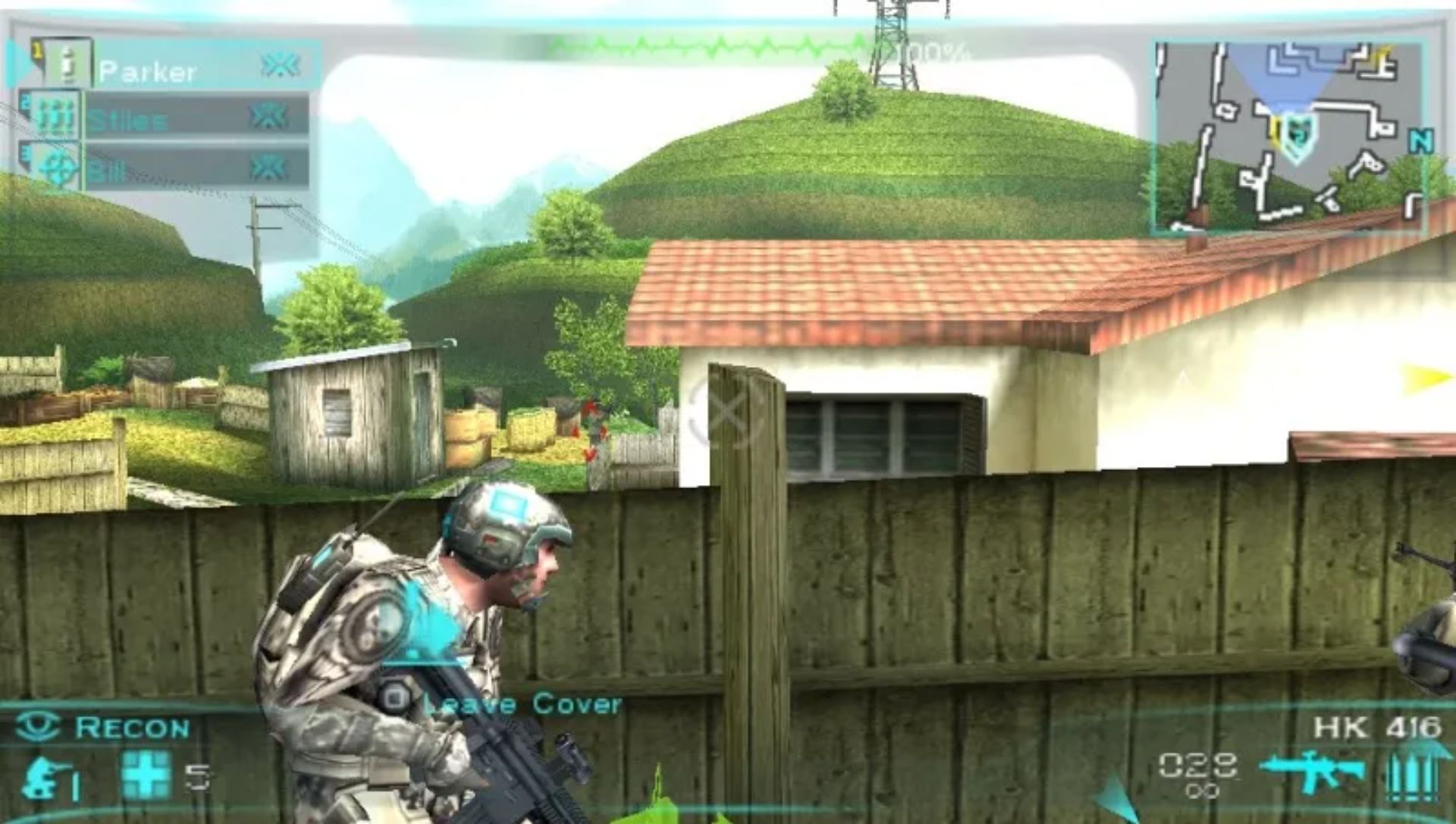 幽灵行动：猎食者PSP游戏截图第7张