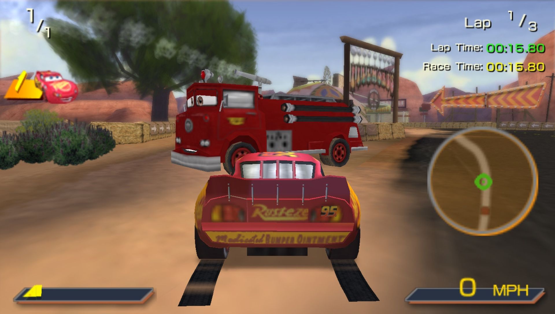 汽车总动员1PSP游戏截图第19张