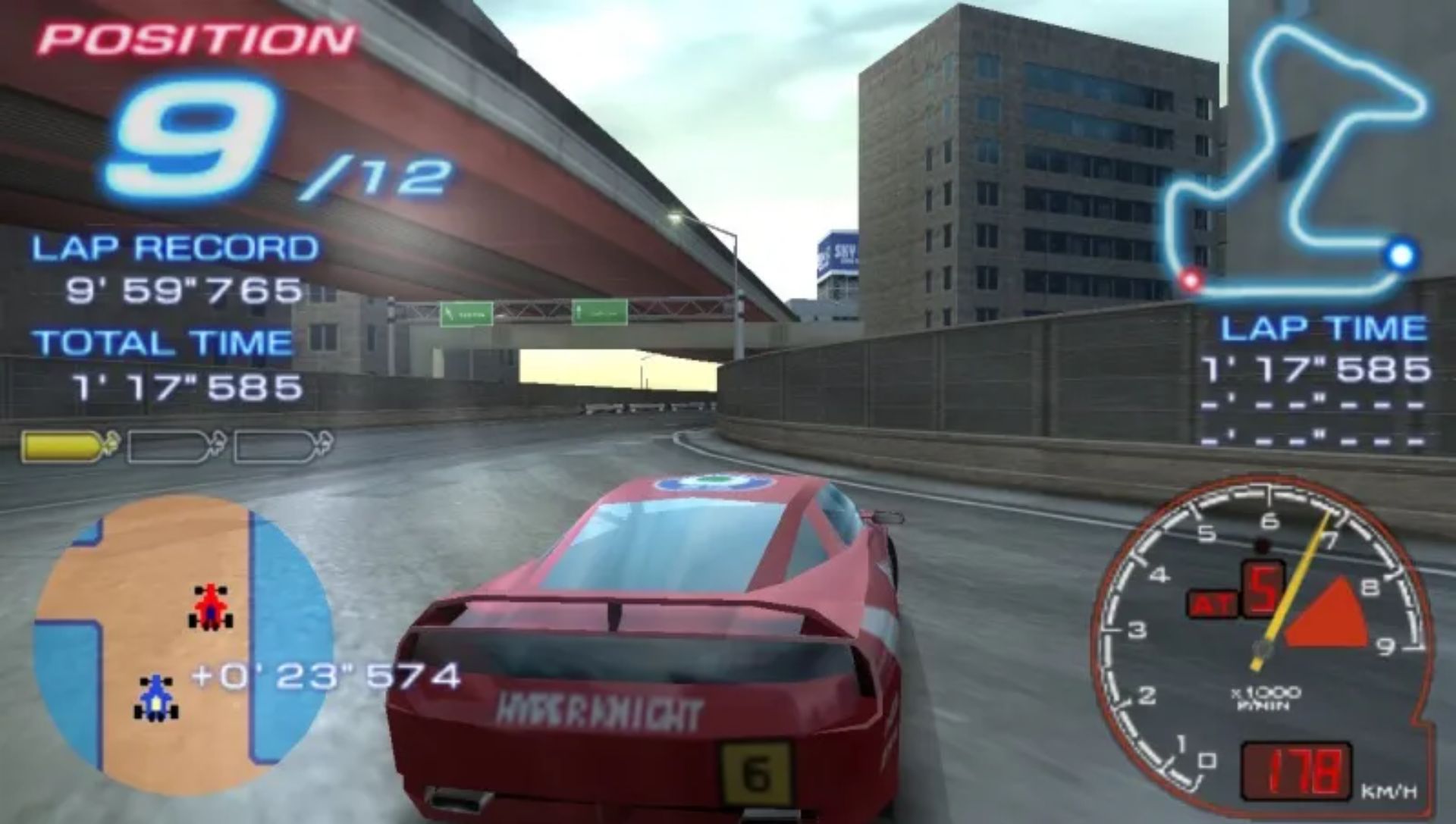 山脊赛车1PSP游戏截图第13张