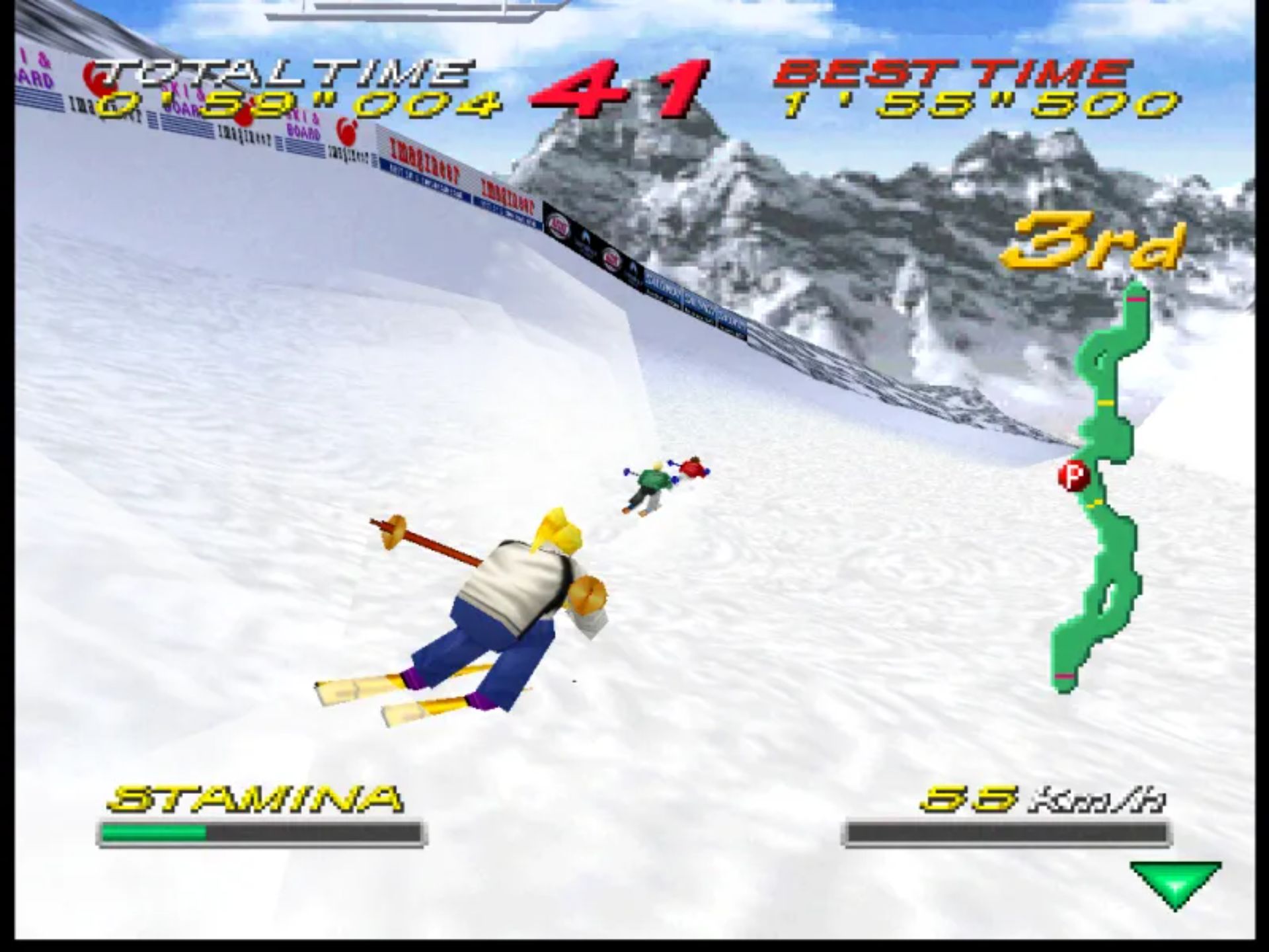 高山滑雪N64游戏截图第12张