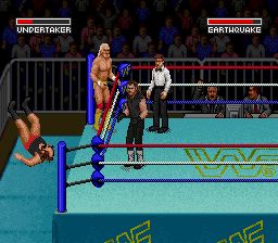 WWF超级摔角SFC游戏截图第13张