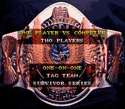 WWF超级摔角SFC游戏截图第3张