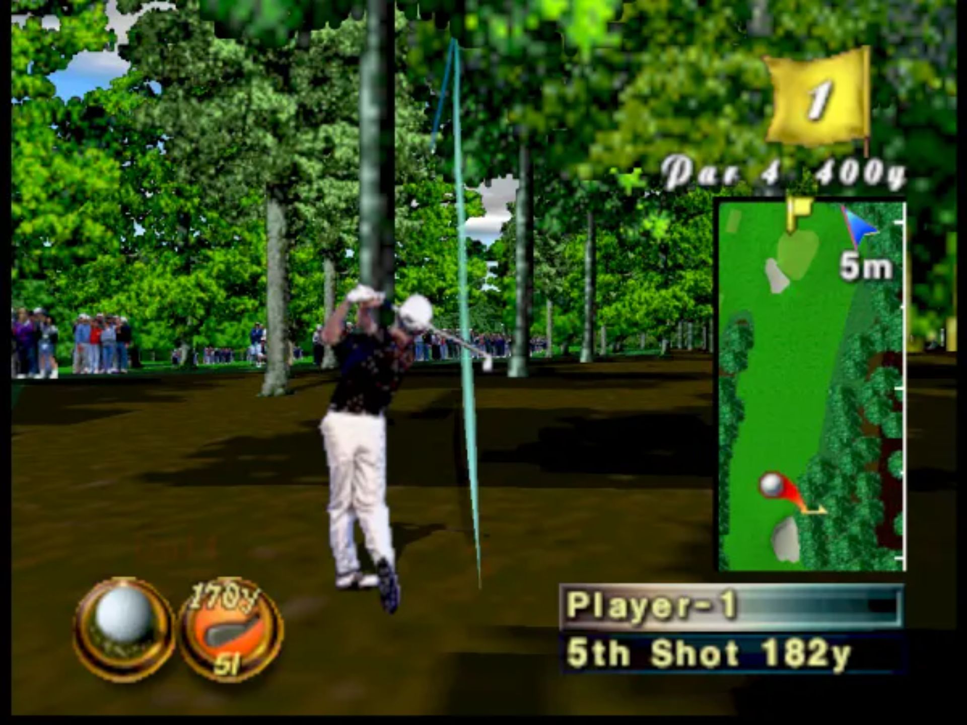 遥远的奥古斯塔大师赛98N64游戏截图第12张