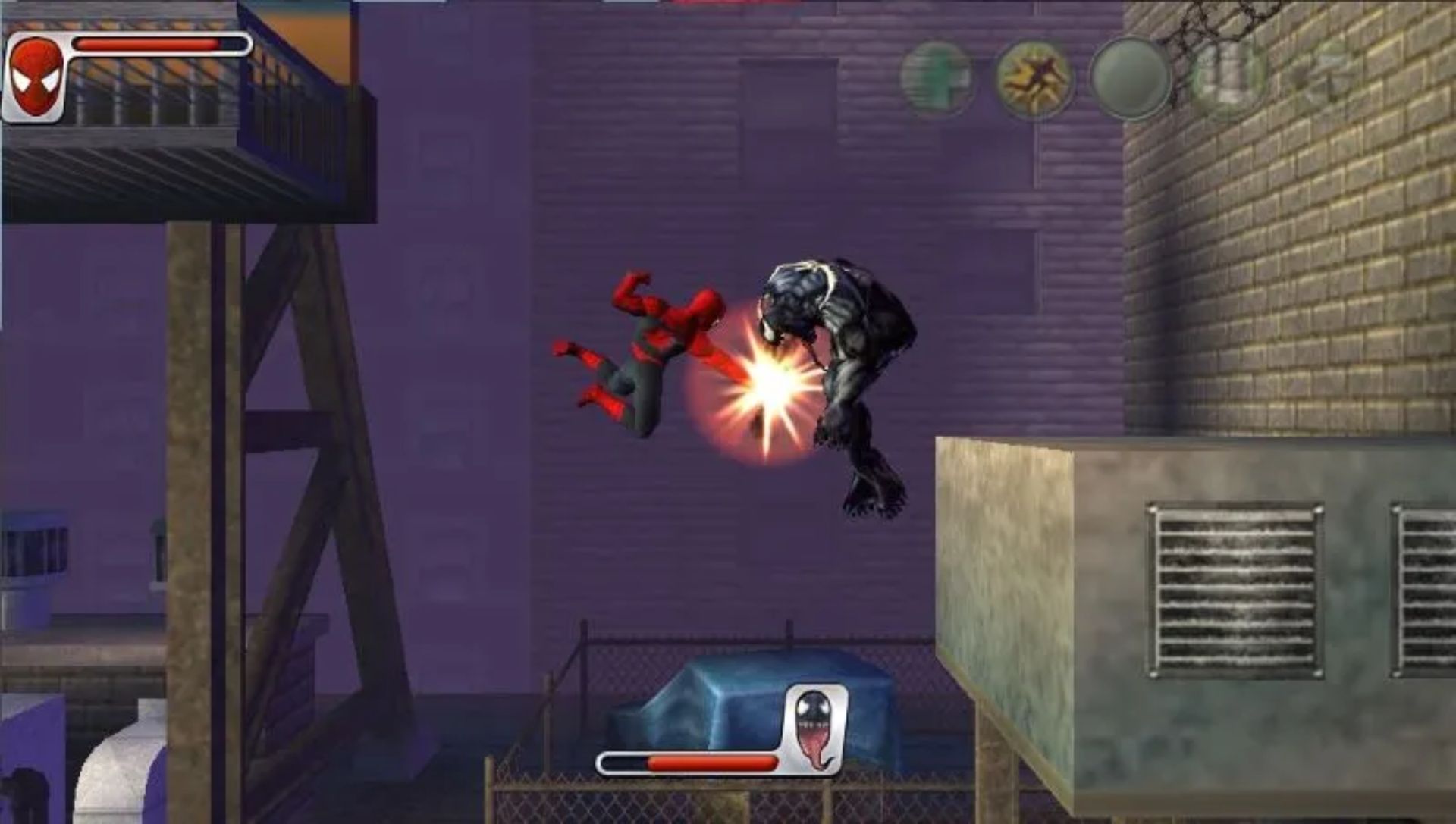 蜘蛛侠：暗影之网PSP游戏截图第10张