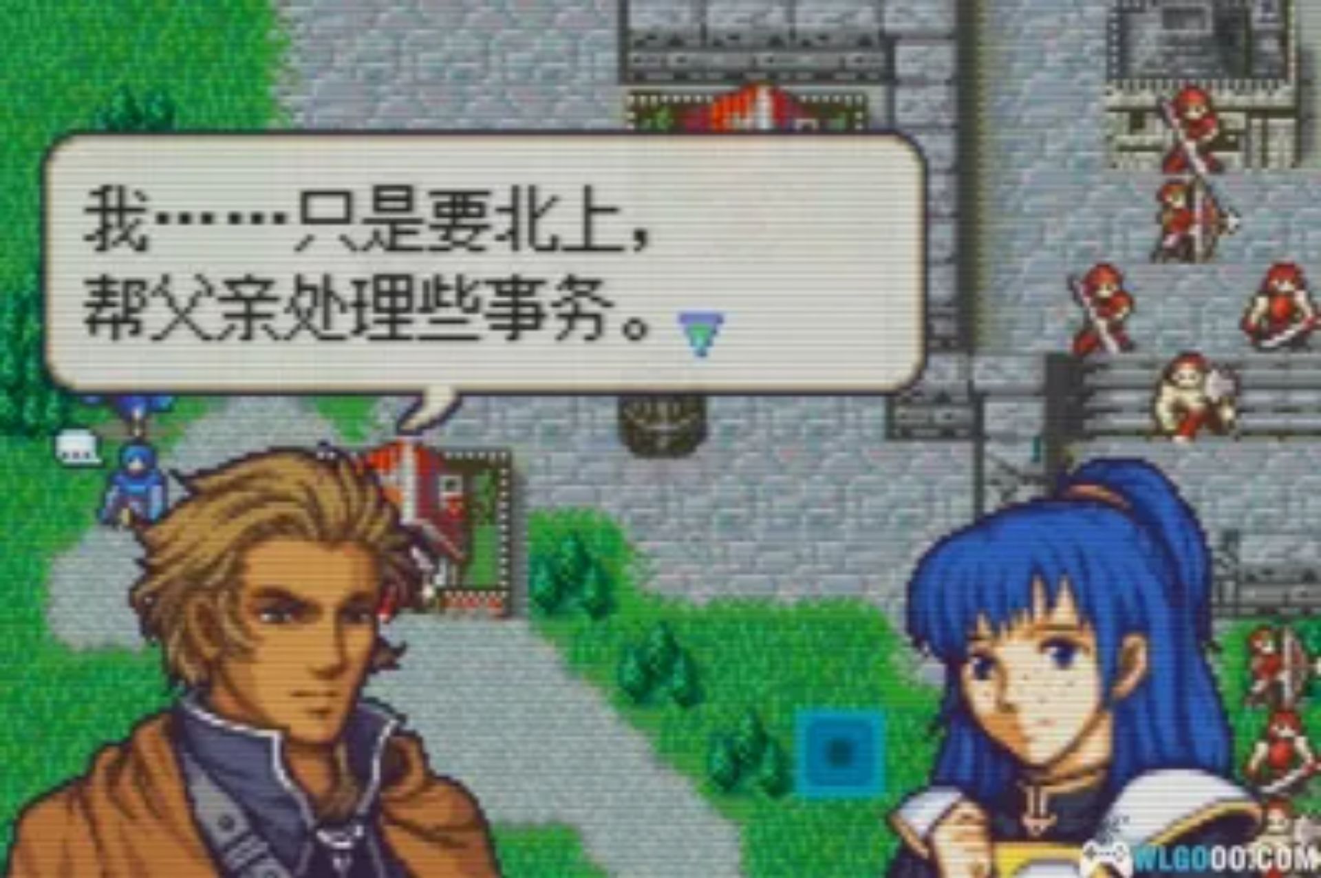 火焰纹章：明日的黄金国度GBA游戏截图第6张