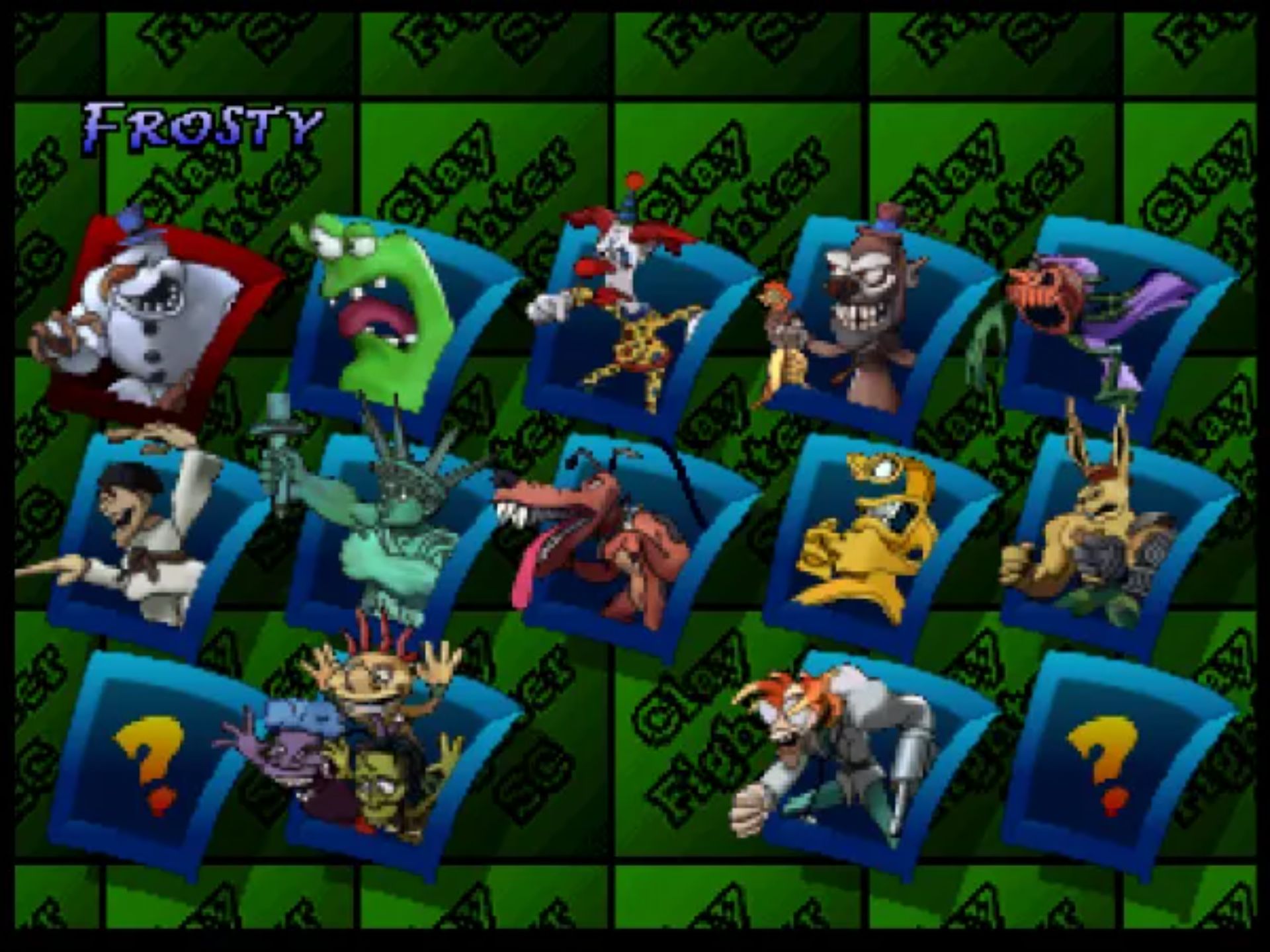 黏土战士：雕刻家之作N64游戏截图第5张